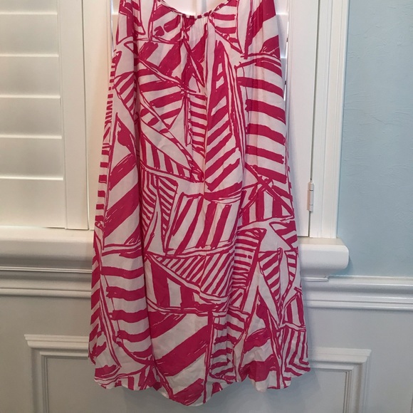 Lilly Pulitzer pattern pink dress - Picture 2 of 3